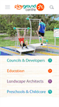 Mobile Screenshot of playgroundcentre.com